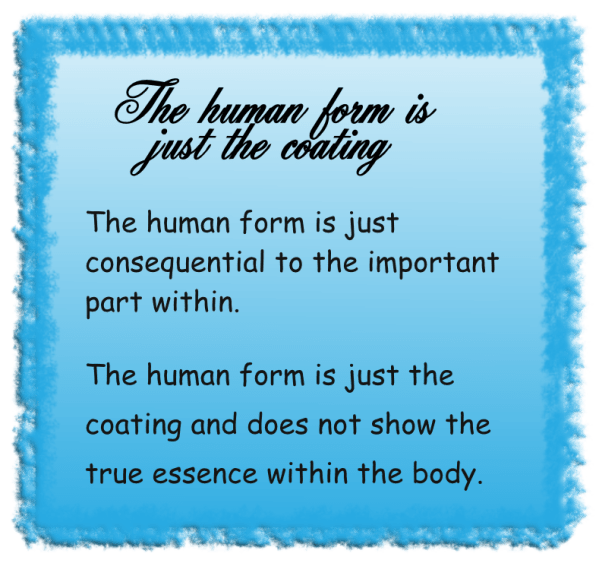 The human form