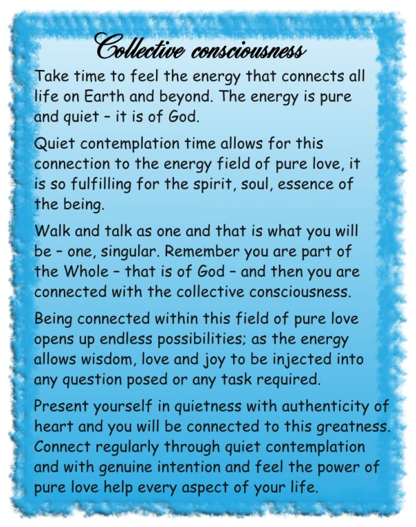 Collective consciousness