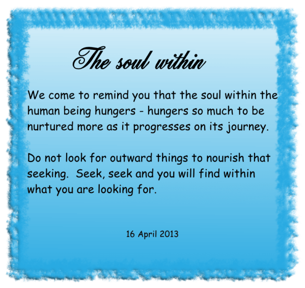 The soul within