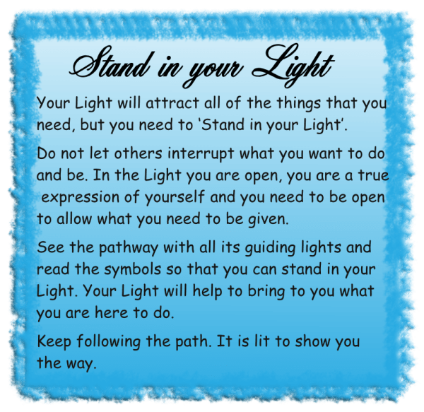 Stand in your Light
