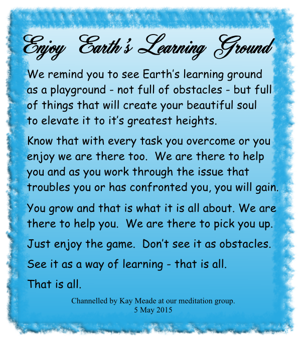 Enjoy Earth's Learning Ground